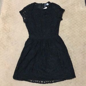 H&M lace skater dress